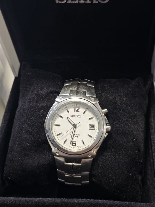 Seiko Kinetic 5M62-0AJ0 – Full Set – Stare foarte bună – Celulă de energie nouă