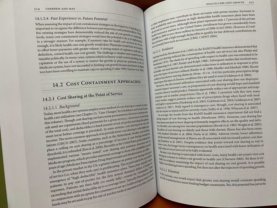 Oxford Handbook of Health Economics Glied&Smith business farma NOU MBA