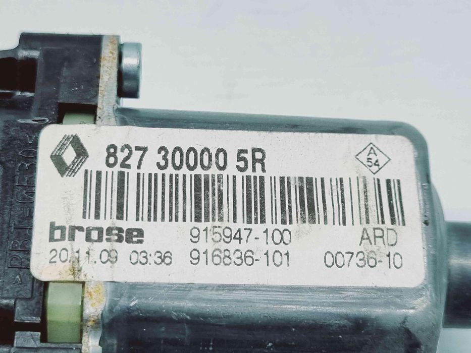 Motoras geam dreapta spate Renault Scenic 3 [Fabr 2009-2015] 827300005