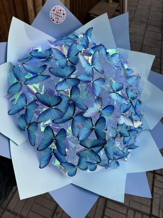 Букет из бабочек