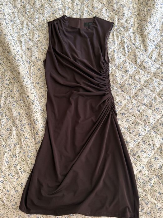 Кафява мини рокля Zara