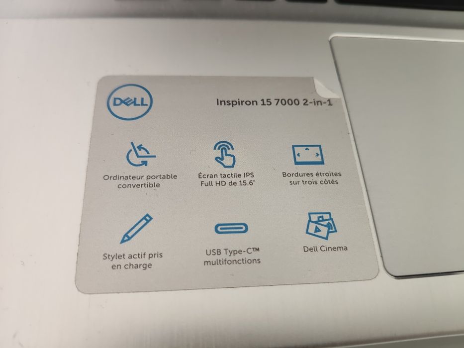 Dell Inspiron 15 7000 2-in-1 i5 gen 8 cu touchscreen