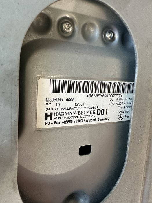 Музика Harman kardon logic7 Mercedes E class W207 купе кабрио харман