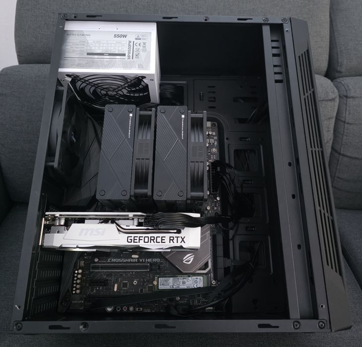 Unitate gaming : Ryzen 7 , RTX 3050 8 Gb , Nvme Samsung , 16 Gb DDR  4