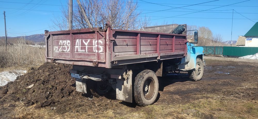 Газ 53 самосвал находу