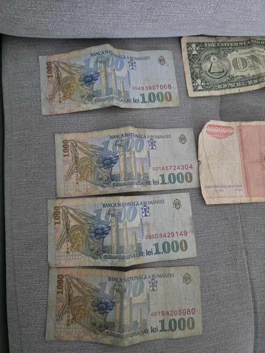 Colectie bancnote romanesti si straine