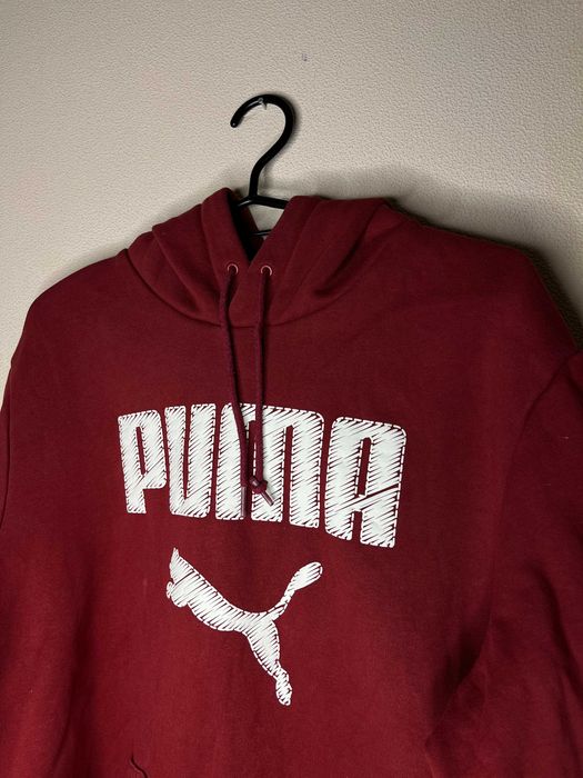 Puma Red Logo Sweatshirt Мъжко Горнище