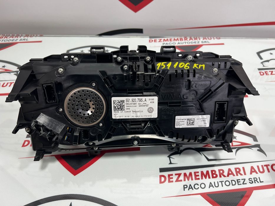 Ceas/Ceasuri Bord Virtual Cockpit Digitale Vw Golf 7