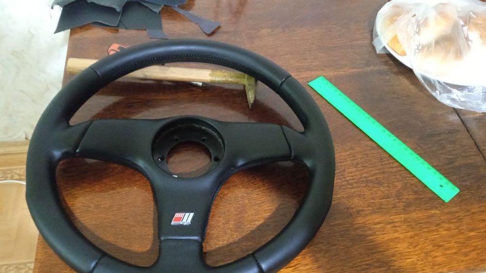 Перетяжка руля любой машины, рулга чехол хамма мошинага