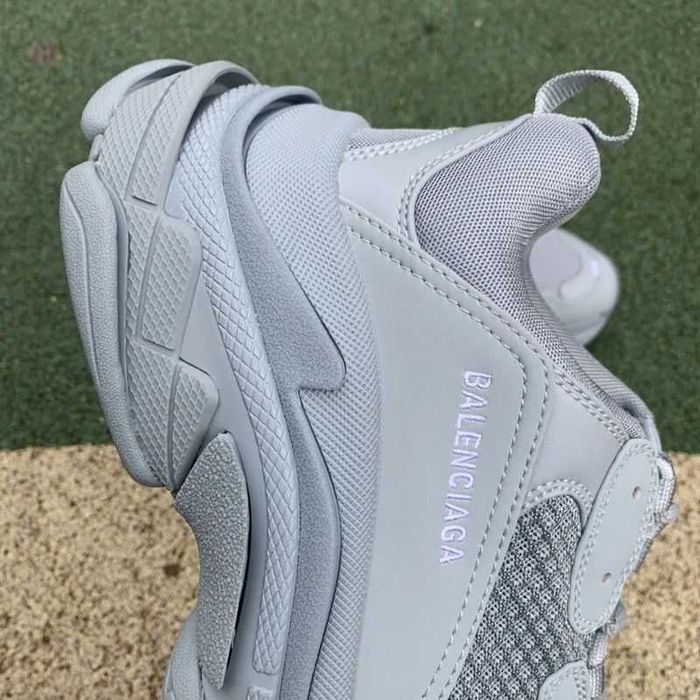 Balenciaga Triple S - Tan/Grey/Dark Grey