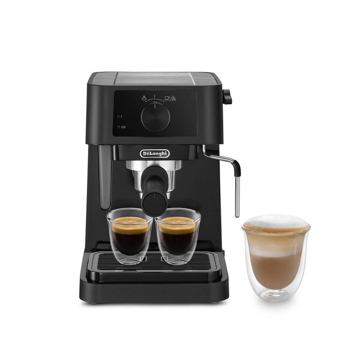 Кофеварка DeLonghi EC230.BK — эспрессо, капучино, латте

Рожковая кофе