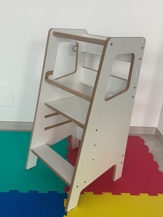 Turn invatare lemn tip Montessori, inaltime reglabila / Montessori Learning Tower