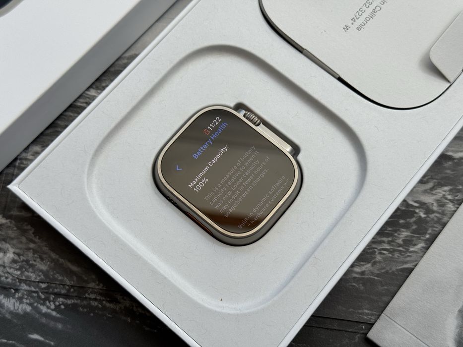 Apple Watch Ultra 2 49mm Titanium Ocean Band Гаранция