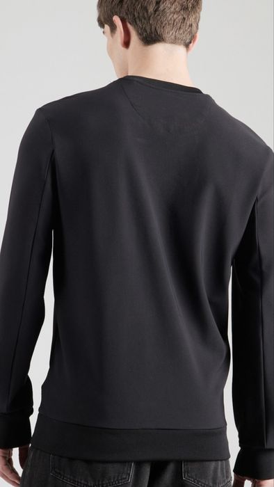 Оригинална черна мъжка блуза GUESS