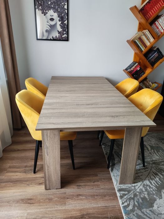 Masa extensibilă 150/180x90x76 Sonoma Dark