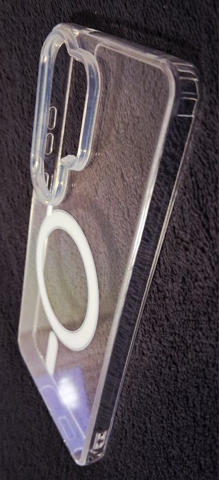 Husa Clear MagSaffe Samsung S26 Ultra,cu folie.