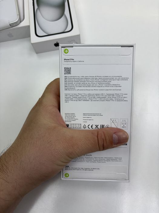 IPHONE 17 Pro 512gb sim+ e-sim EAC DEEP BLUE