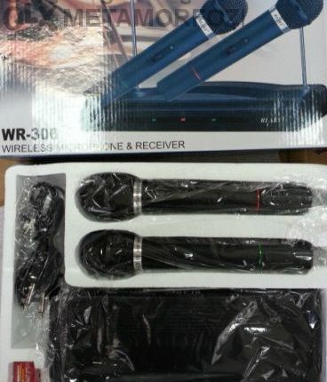 Двоен Компл. Безж. Микрофони с Майка 306