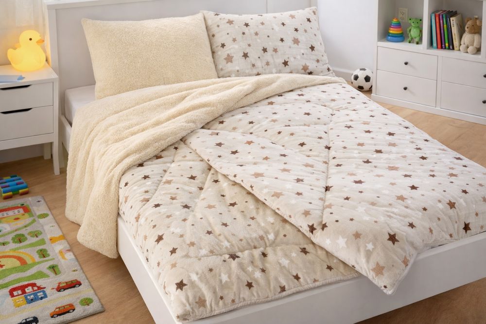 Двулицеви олекотени завивки полар | 100% Памук 150х220 | 200х220см