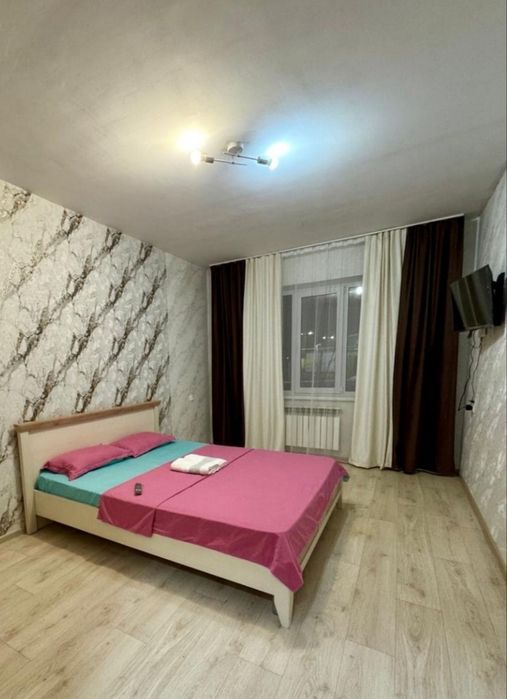 Сдается 1ком квартира почасам и посуточно Момышулы