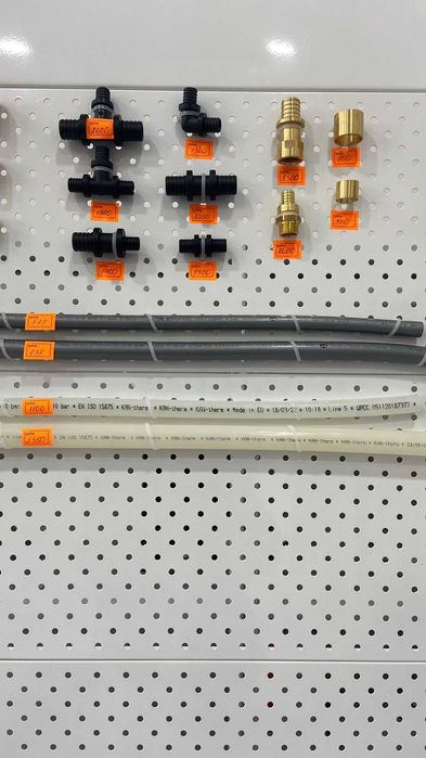 Аксиальные трубы и фитинги