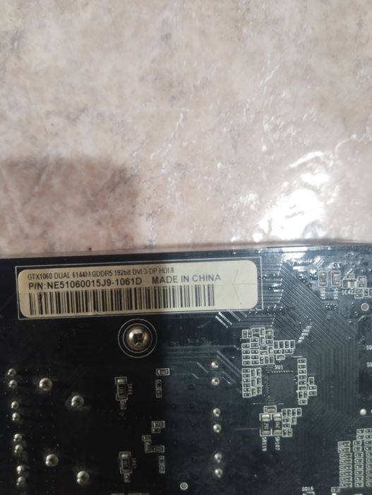 видеокарта geforce gtx 1060 6gb
