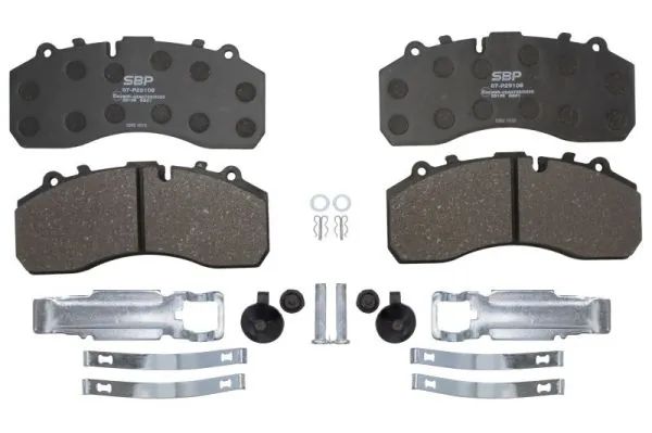 Placute Frana pentru Man TGX TGS Mercedes Actros Atego Axor Iveco Stralis Trakker Scania Volvo Daf Semiremorca