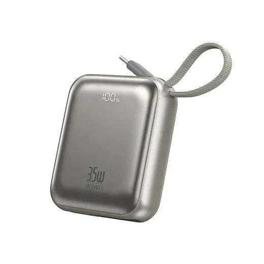 WiWU Power Bank 10000mAh 35W PD, USB-C/Lightning, CCC сертификат