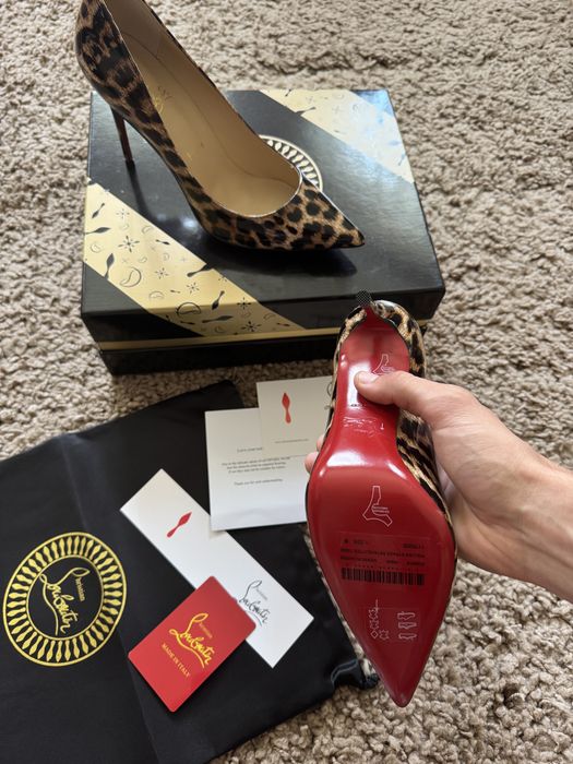 IN STOC | Pantofi cu toc Christian Louboutin Premium