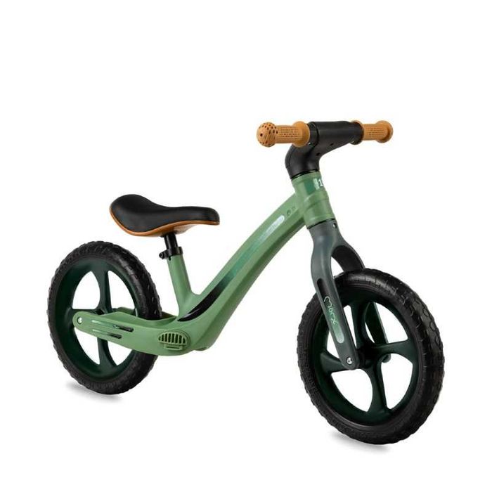 Колело за баланс MoMi Mizo - розово, зелено, черно