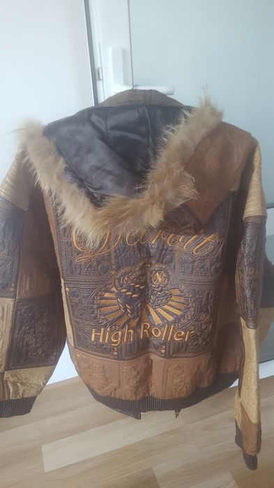 Geaca de piele-barbati