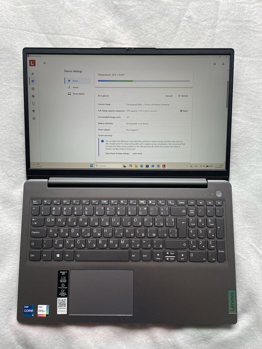 Lenovo IdeaPad 3 15ITL6 | i5-1135G7 | 8GB | 256GB | КАТО НОВ (97% Батерия)