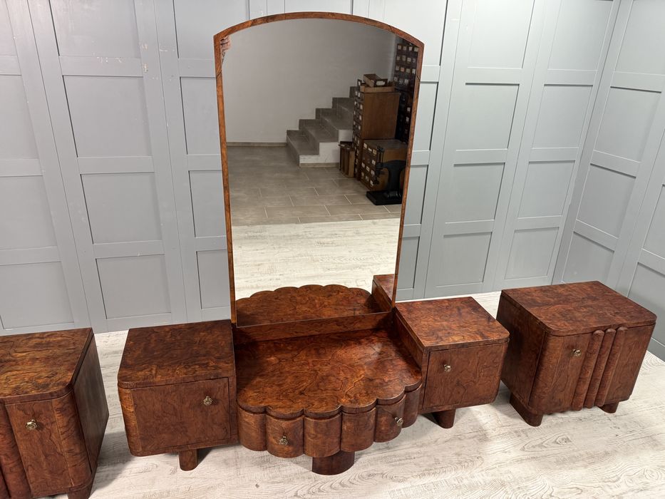 Тоалетка с нощни шкафчета Art Deco Р530