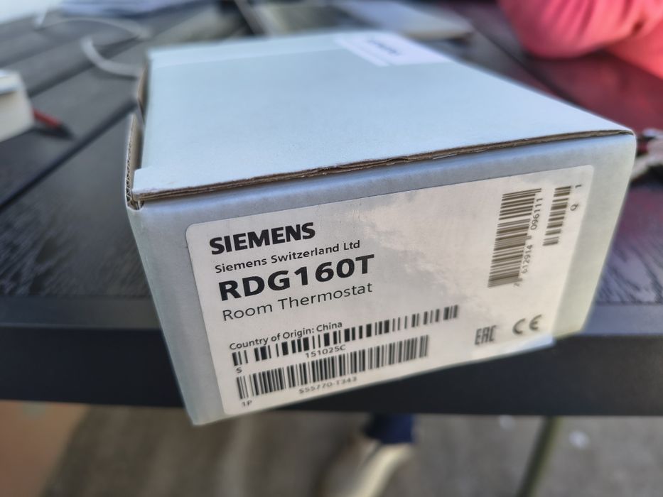 Termostat Siemens RDG 160T