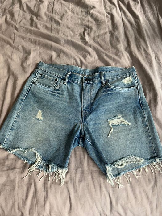 Levi’s blug scurt denim