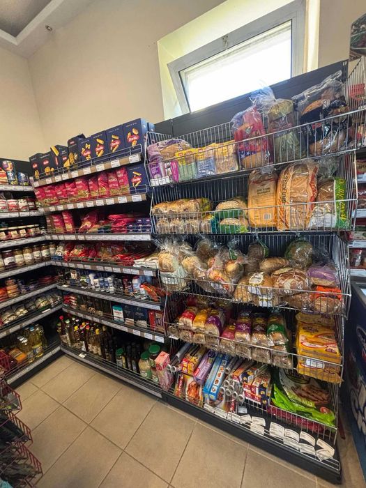 Крайстенни стелажи с ъгъл (ъглов стелаж), метални стелажи, оборудване