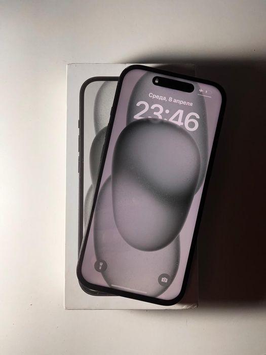 IPhone 15 BLACK цвет