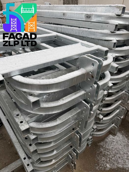 Строительные люльки ZLP-630, полный комплект, подъемник 100м, Китай