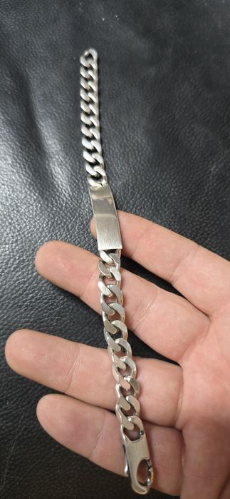 Brățară argint masivă
