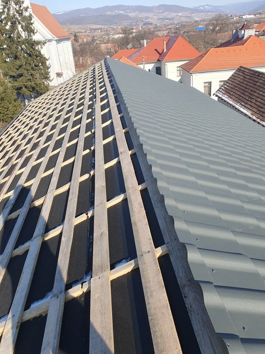 Montaj acoperis dulgherie tigla metalica,ceramica mansardari