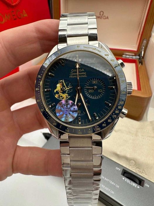 omega speedmaster среброC