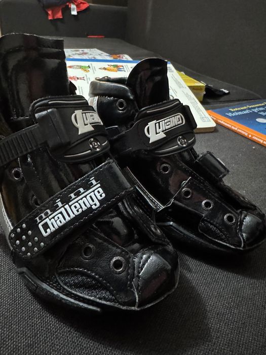 Patine viteză Luigino Mini Challenge 3x100mm – 34-37, reglabile