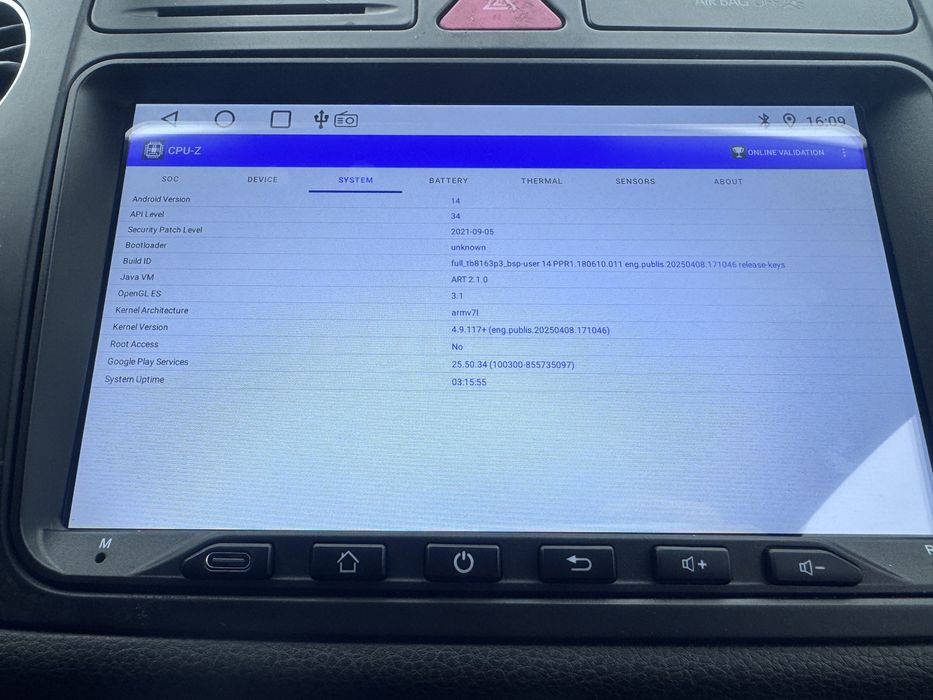 Navigatie vw android  4gb optional camera si montaj