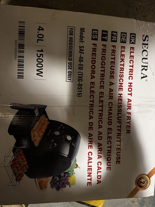 Air fryer in cutie, nou