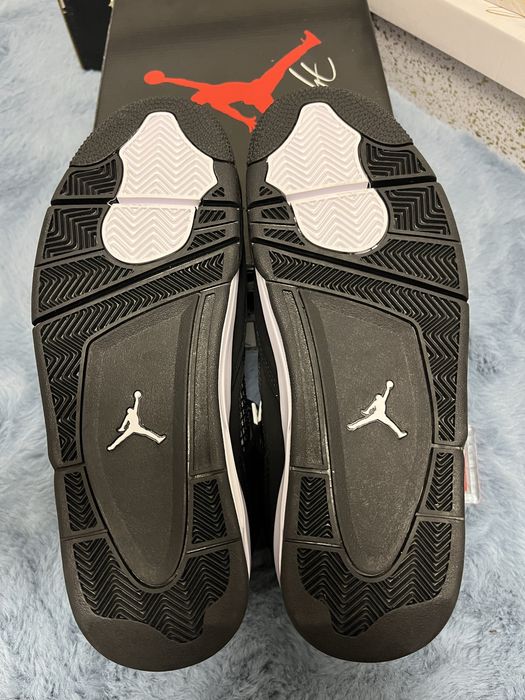 #LICHIDARE STOC# Nike Air Jordan 4 White Thunder-Verificare Colet