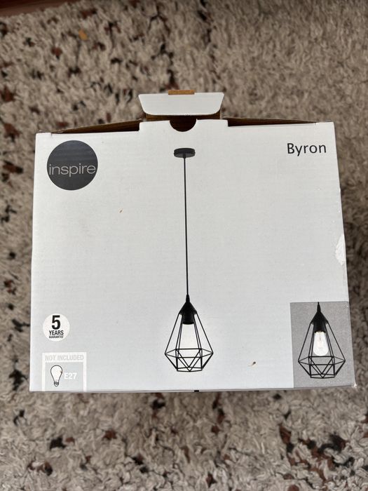 Lampa suspendata Inspire Byron, nou - nefolosit