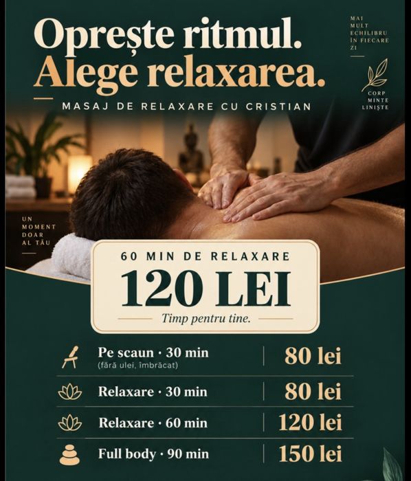 Masaj de relaxare
