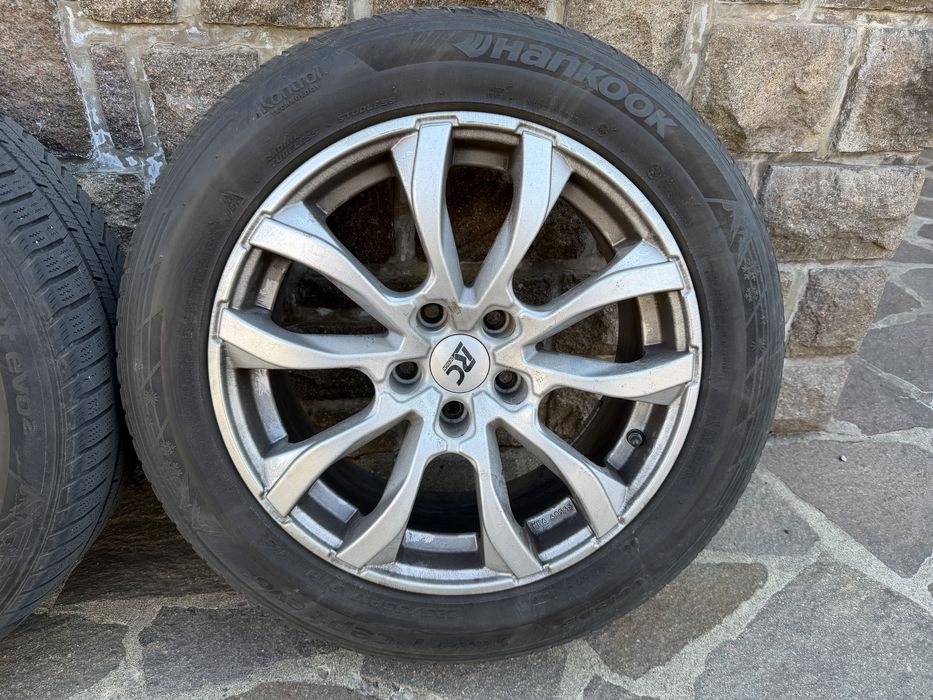 Jante cu anvelope iarna 225/55/17 audi a6 c7