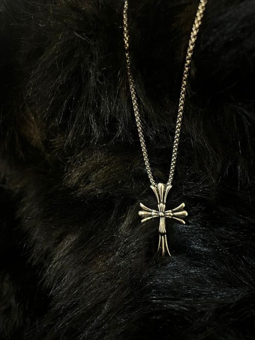 Lantisor Chrome Hearts Cross Pendant Necklace Stainless