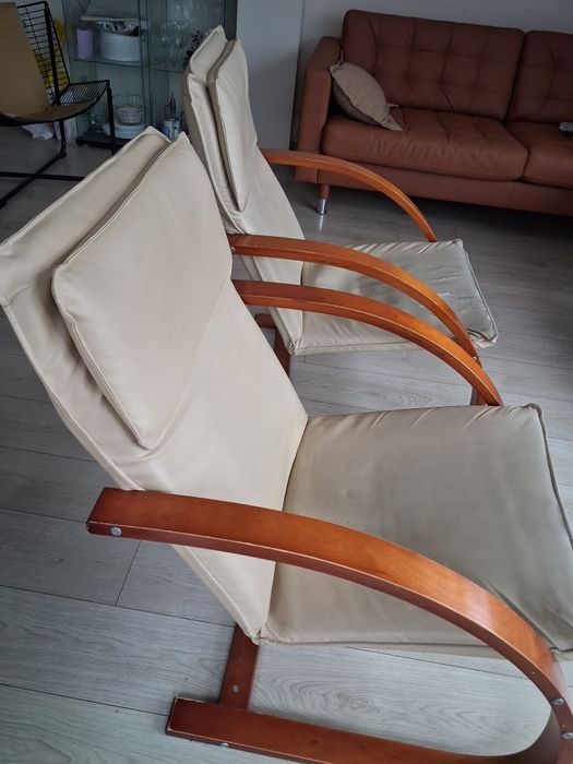 2 бр. Столове общо за 20 евро - люлеещи се